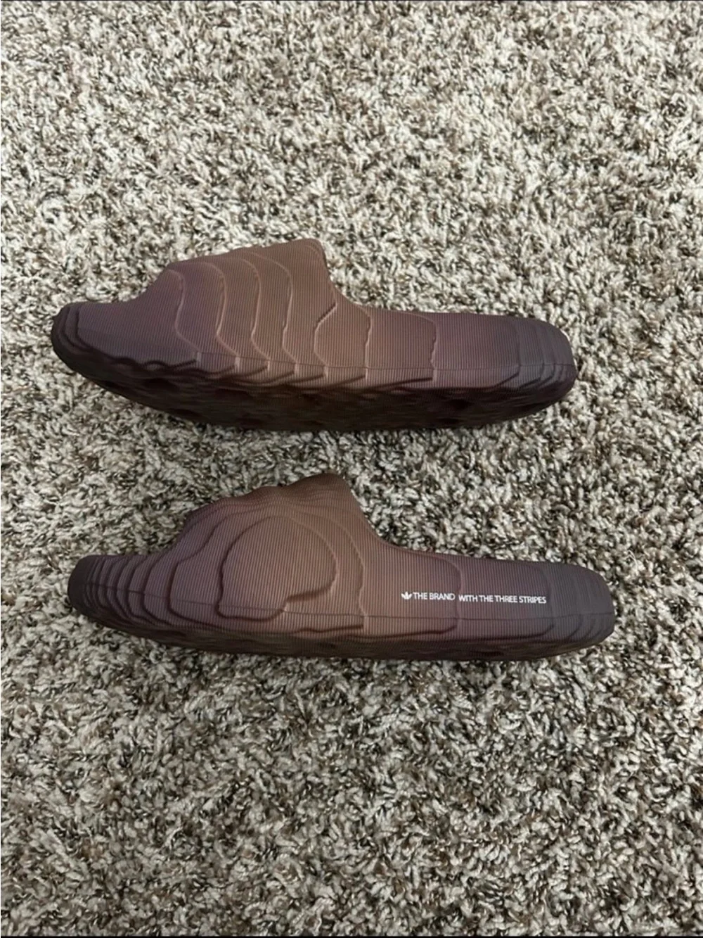Adidas Adilette 22 Slide in Brown